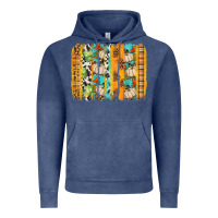 Vintage Denim fall brushstroke Vintage Hoodie - BundleAndBundleShop
