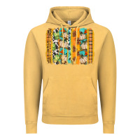 Vintage Mustard fall brushstroke Vintage Hoodie - BundleAndBundleShop