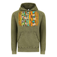 Fall Brushstroke Vintage Hoodie | Teevron