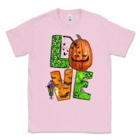 Bubblegum Pink love halloween Classic Tee - BundleAndBundleShop