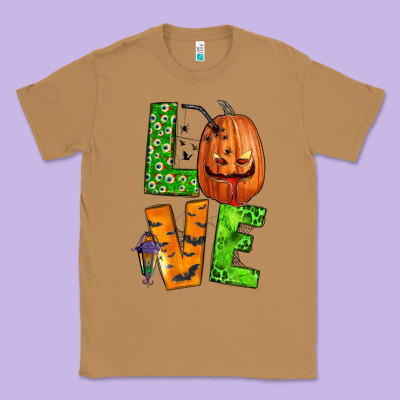 Love Halloween Classic Tee Designed By Bundleandbundleshop