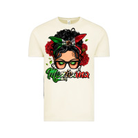 Vintage Arctic mexicana woman messy bun Vintage Tee - LillyAllenDesigns