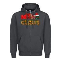 Smoke Mama claus mother's day Zipper Hoodie - HowdyJamesFarm