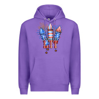 Purple Let’s Get Lıt Premium Hoodie - JahusDesignShop