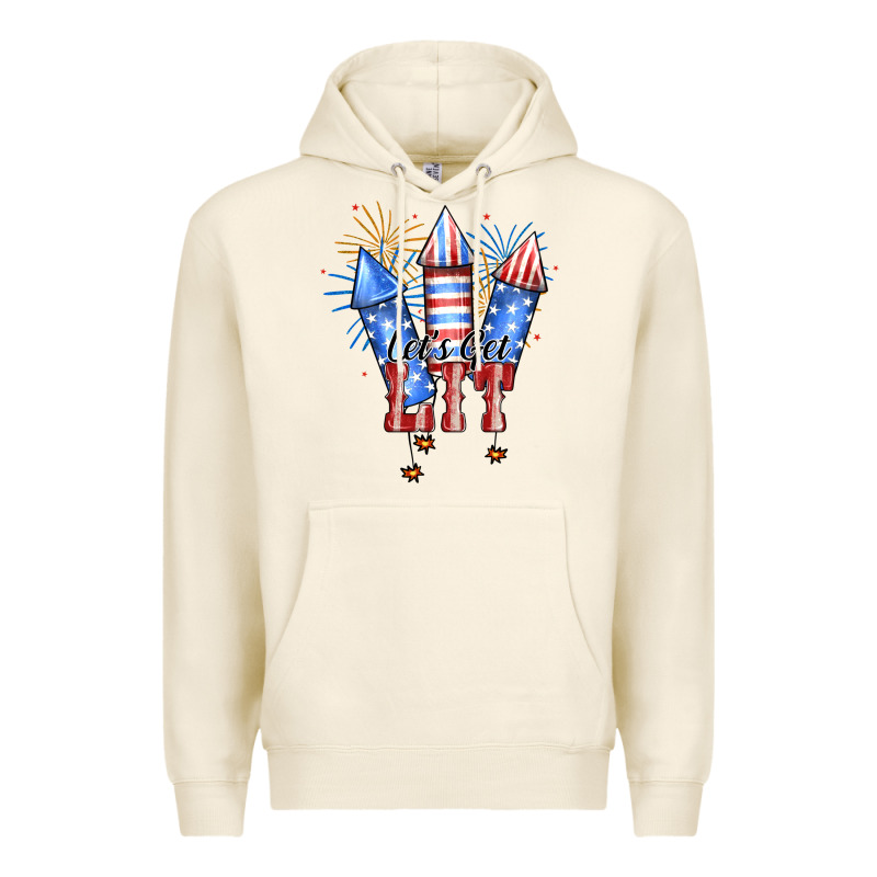 Let’s Get Lıt Premium Hoodie by JahusDesignShop | Teevron