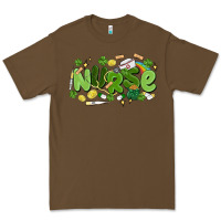 Cacao st.patrick's day nurse Premium Tee - MaliasSmallBusiness