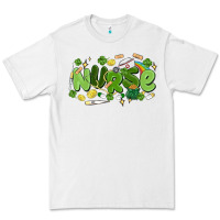 White st.patrick's day nurse Premium Tee - MaliasSmallBusiness