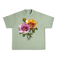 Oil Green In Your Eyes Rose Urban Heavy Tee - LillyAllenDesigns