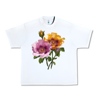 White In Your Eyes Rose Urban Heavy Tee - LillyAllenDesigns