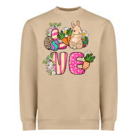Mushroom Love Easter Heavyweight Sweatshirt - NancyCooperArtShop