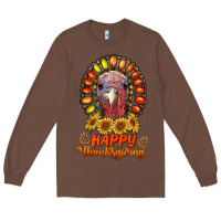 Chestnut happy thanksgiving gemstone Long Sleeve Tee - RanaPortraitStore