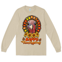Mushroom happy thanksgiving gemstone Long Sleeve Tee - RanaPortraitStore