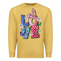 Antique Gold easter love Premium Sweatshirt - FaDigitalArtStudio
