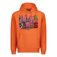 Carrot valentine vibes with cowgirl boots olivia Premium Hoodie - OliviaCreatesArt