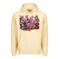 Pina Colada valentine vibes with cowgirl boots olivia Premium Hoodie - OliviaCreatesArt