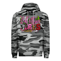 Slate Camo valentine vibes with cowgirl boots olivia Premium Hoodie - OliviaCreatesArt