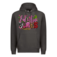 Smoke valentine vibes with cowgirl boots olivia Premium Hoodie - OliviaCreatesArt