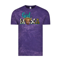 Cloud Purple girl mama Vintage Tee - JahusDesignShop