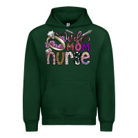 Forest Green wife mom nurse Urban Hoodie - SublimationCraftShop