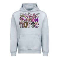 Heather Grey wife mom nurse Urban Hoodie - SublimationCraftShop