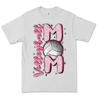 Dove Grey volleyball mom Premium Tee - MaliasSmallBusiness