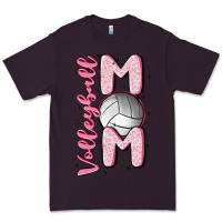 Plum volleyball mom Premium Tee - MaliasSmallBusiness