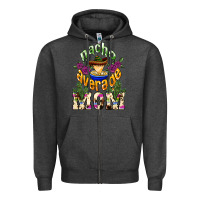 Charcoal Heather Nacho average mom Mother's Day Zipper Hoodie - HowdyJamesFarm