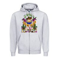Heather Grey Nacho average mom Mother's Day Zipper Hoodie - HowdyJamesFarm