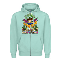 Seafoam Nacho average mom Mother's Day Zipper Hoodie - HowdyJamesFarm