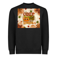 Black Fall Cozy Season Heavyweight Sweatshirt - texasbilliewilder