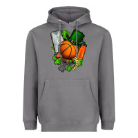 Storm St. Patrick's Day Basketball Heavyweight Hoodie - FaDigitalArtStudio
