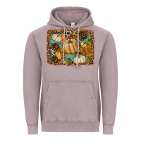 Fall Pumpkin Background Vintage Hoodie | Teevron
