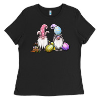 Black easter gnomes Ladies Tee - Jasminsmagicworld