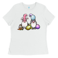White easter gnomes Ladies Tee - Jasminsmagicworld