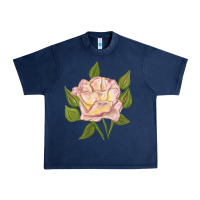 Navy Life's Little Pleasures Rose Urban Heavy Tee - LillyAllenDesigns