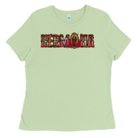 Matcha hermana floral aztec leopard Ladies Tee - Jasminsmagicworld