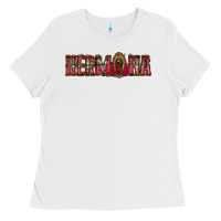 White hermana floral aztec leopard Ladies Tee - Jasminsmagicworld