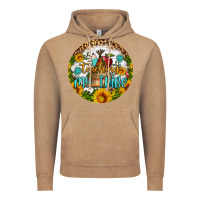 Vintage Coffee teaching my tribe round earring Vintage Hoodie - BundleAndBundleShop