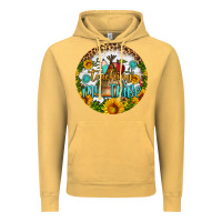 Vintage Mustard teaching my tribe round earring Vintage Hoodie - BundleAndBundleShop