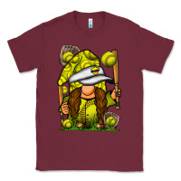 Burgundy softball gnome Classic Tee - SublimationCraftShop