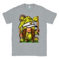 Heather Grey softball gnome Classic Tee - SublimationCraftShop