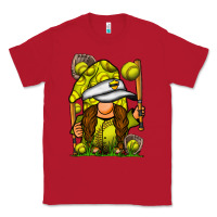 Red softball gnome Classic Tee - SublimationCraftShop