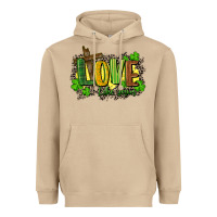 Mushroom love like jesus st. patricks Heavyweight Hoodie - FaDigitalArtStudio