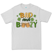 Dove Grey bad and boozy Premium Tee - MaliasSmallBusiness
