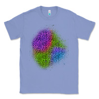 Colony Blue halloween leopard patch 2 Classic Tee - BundleAndBundleShop