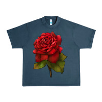 Midnight Navy Oklahoma Rose Illustrations Urban Heavy Tee - LillyAllenDesigns