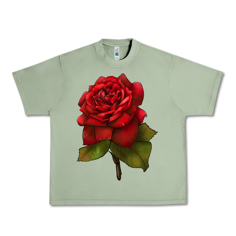 Oklahoma Rose Illustrations Urban Heavy Tee by LillyAllenDesigns | Teevron