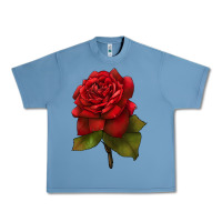 Pebble Blue Oklahoma Rose Illustrations Urban Heavy Tee - LillyAllenDesigns