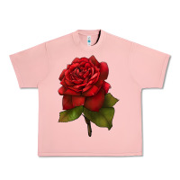 Salmon Oklahoma Rose Illustrations Urban Heavy Tee - LillyAllenDesigns