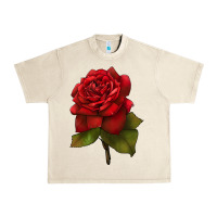 Sandshell Oklahoma Rose Illustrations Urban Heavy Tee - LillyAllenDesigns